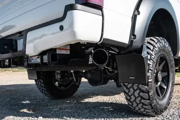 Брызговики на Dodge Ram 19- задние 1500 New POCKET STYLE Bushwacker Додж Рам WT0043358 - изображение 3