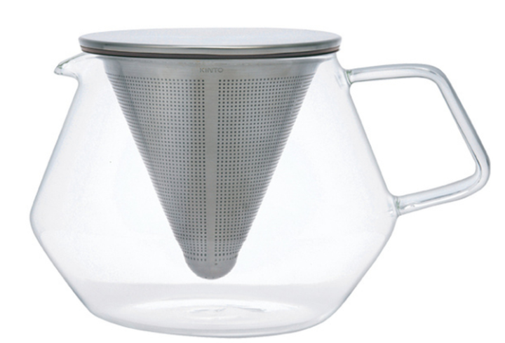 Dzbanek z zaparzaczem Kinto Carat szklany 850 ml (4963264477338) - obraz 1