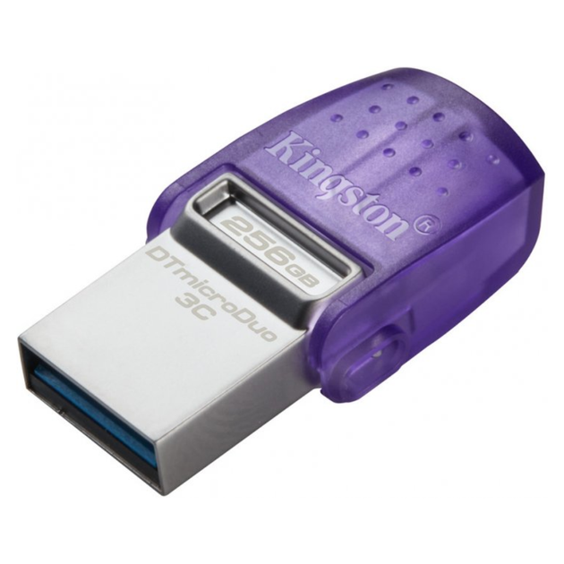 Флэш память/флешка Kingston microDuo 3C dual USB-A+USB-C 256ГБ (DTDUO3CG3/256GB) - изображение 2