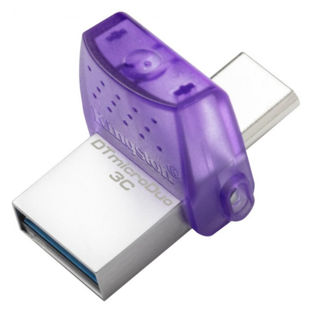 Флэш память/флешка Kingston microDuo 3C dual USB-A+USB-C 256ГБ (DTDUO3CG3/256GB) - изображение 3