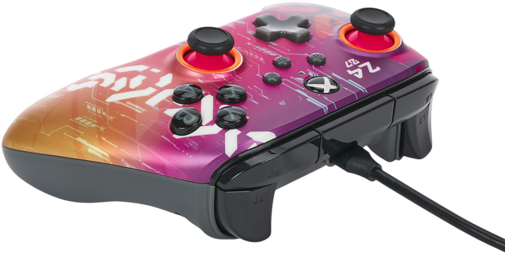 Контролер PowerA Xbox X/S Advantage Enhanced Wired Controller - Cyber Style (0617885059919) - зображення 3