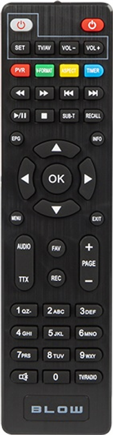 Tuner cyfrowy dekoder telewizji naziemnej Blow 4625FHD+WIFI (5900804125990) - obraz 4