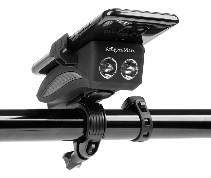 Тримач велосипедний Kruger&Matz XT50 3 в 1 Black (5901890047326) - зображення 3