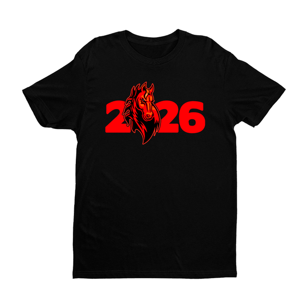 Футболка Кавун Кінь 2026 XL Чорний ФП013146(XL) - Фото 1 Футболка Кавун Кінь 2026 XL Чорний ФП013146(XL) - изображение 1