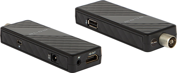 Цифровий тюнер наземного телебачення Blow 6000FHD MINI DVB-T2 (5900804135807) - зображення 2