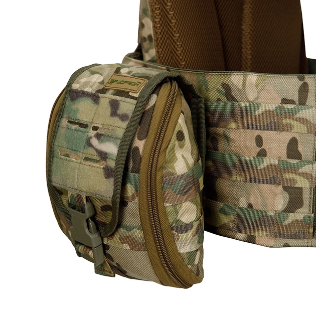 Плитоноска Warmor Gen.3 Pro Max. Система быстрого сброса. (Комплект 7 подсумков). Цвет Мультикам - Фото 11 Плитоноска Warmor Gen.3 Pro Max. Система быстрого сброса. (Комплект 7 подсумков). Цвет Мультикам - изображение 11