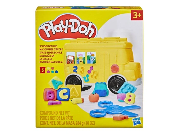 Набор для творчества с массой для лепки Веселый школьный день, Play-Doh, G1641 - изображение 3
