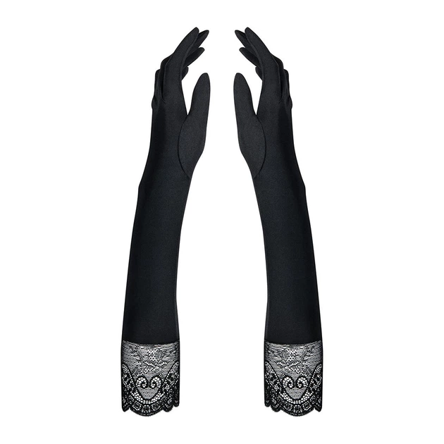Рукавички Obsessive Miamor gloves Чорний (SO7716) - изображение 2