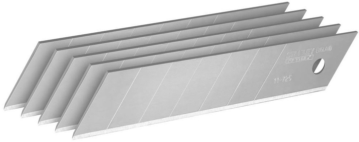 Ostrza zapasowe Stanley Fatmax 0-11-725 25 mm 5 szt (3253560117252) - obraz 2