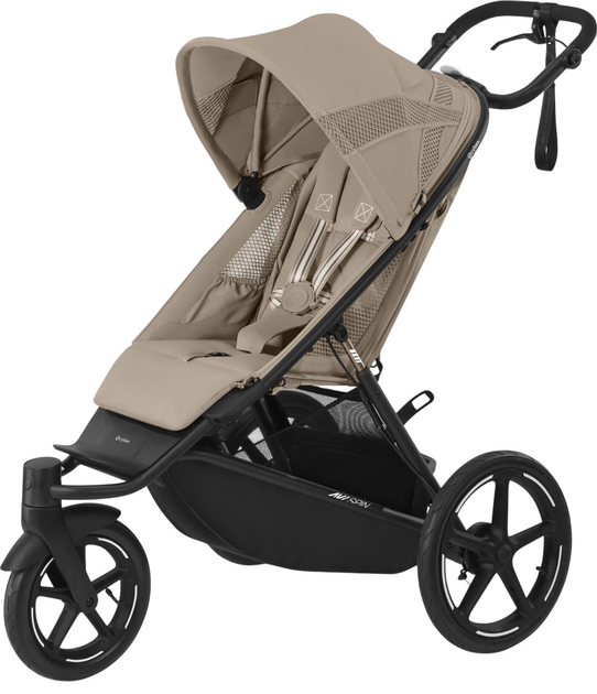 Wózek spacerowy sportowy Cybex Avi Spin Almond Beige Gold (4063846474820) - obraz 1