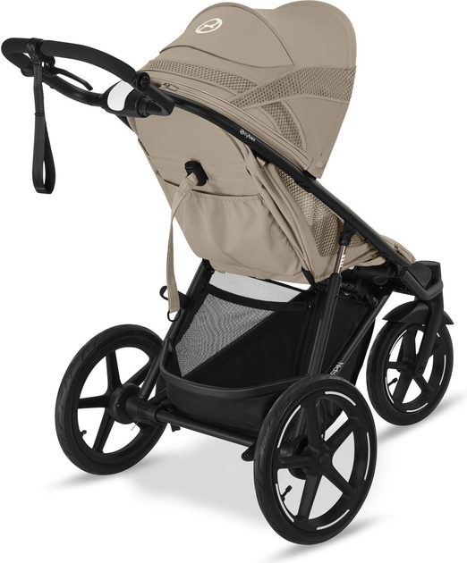 Wózek spacerowy sportowy Cybex Avi Spin Almond Beige Gold (4063846474820) - obraz 5