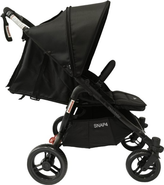 Прогулянкова коляска спортивна Valco Baby Snap 4 Liquorice (9315517103436) - зображення 4