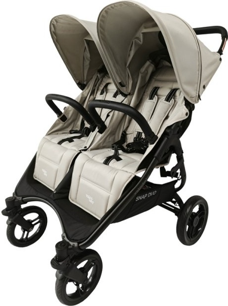Wózek spacerowy dla bliźniaków Valco Baby Snap Duo Bamboo (9315517103351) - obraz 1