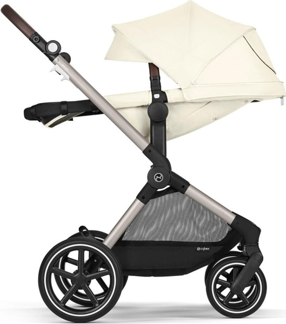 Wózek spacerowy połączony Cybex EOS Seashell Beige Gold (4063846368570) - obraz 2