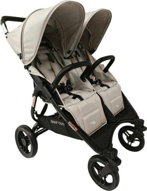Wózek spacerowy dla bliźniaków Valco Baby Snap Duo Bamboo (9315517103351) - obraz 3