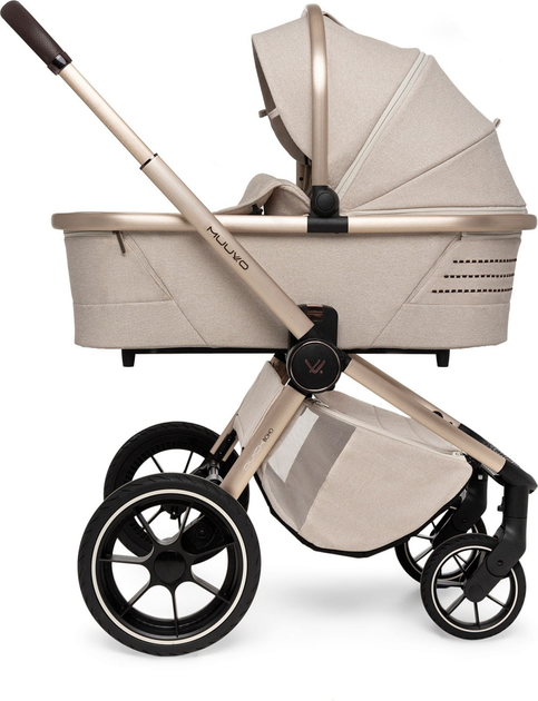 Wózek spacerowy połączony Muuvo Quick 2 w 1 Boho Brown (5904261050598) - obraz 8