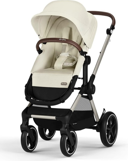 Wózek spacerowy połączony Cybex EOS Seashell Beige Gold (4063846368570) - obraz 5
