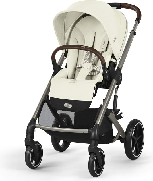 Wózek spacerowy sportowy Cybex Balios S Lux Seashell Beige Gold 2024 (4063846476305) - obraz 2