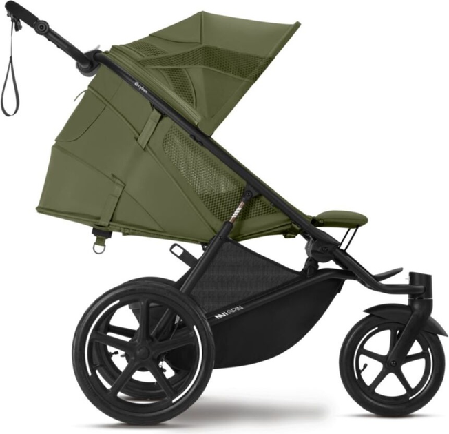Wózek spacerowy sportowy Cybex Avi Spin Moss Green Gold (4063846513284) - obraz 6