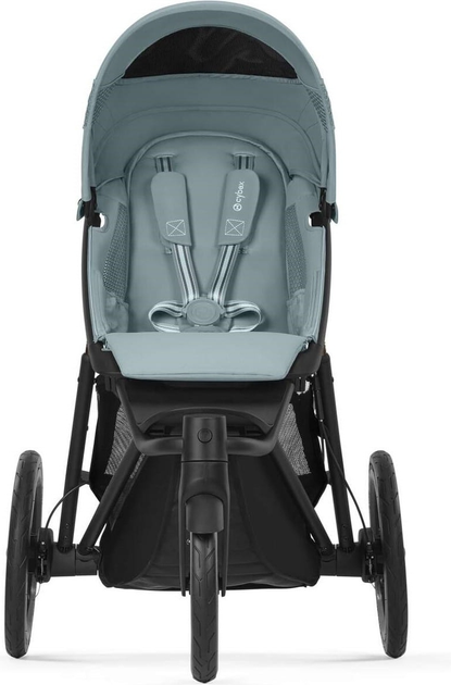 Wózek spacerowy sportowy Cybex Avi Spin Stormy Blue Gold (4063846468171) - obraz 4