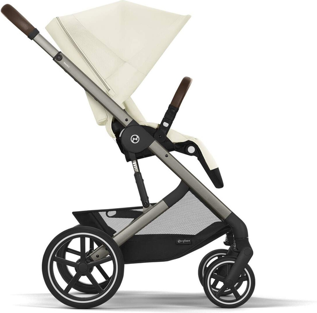 Wózek spacerowy sportowy Cybex Balios S Lux Seashell Beige Gold 2024 (4063846476305) - obraz 4