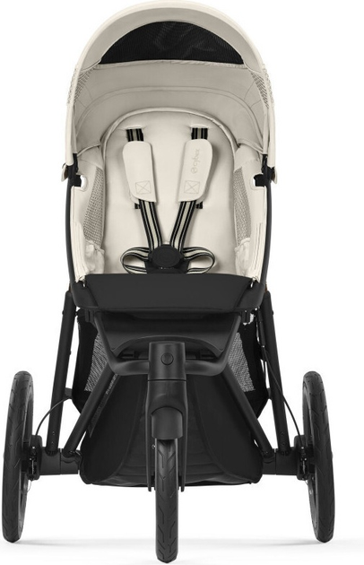 Wózek spacerowy sportowy Cybex Avi Spin Seashell Beige Gold (4063846472192) - obraz 6
