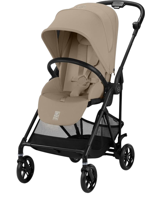 Wózek spacerowy sportowy Cybex Melio Carbon Almond Beige (4063846510443) - obraz 1