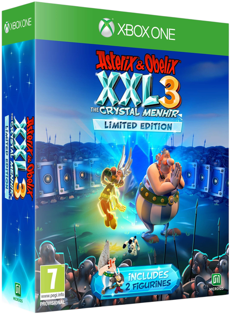 Gra Xbox One Asterix & Obelix XXL 3 The Crystal Menhir Limited Edition (Blu-ray płyta) (3760156483627) - obraz 1