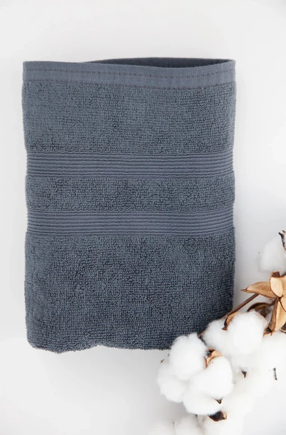 Полотенце "Tender Touch" Gray, 70x140 - изображение 4