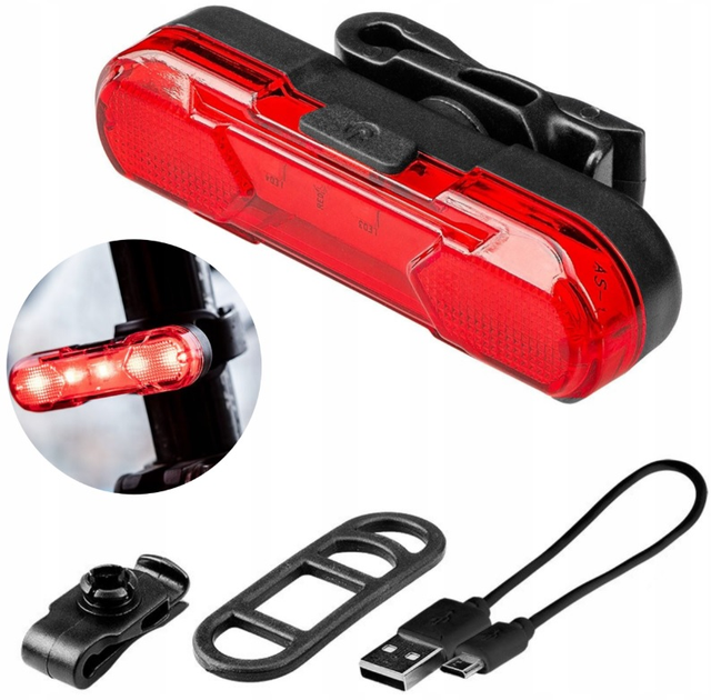 Lampka rowerowa NEO TOOLS 91-002 tylna (5907558488395) - obraz 9