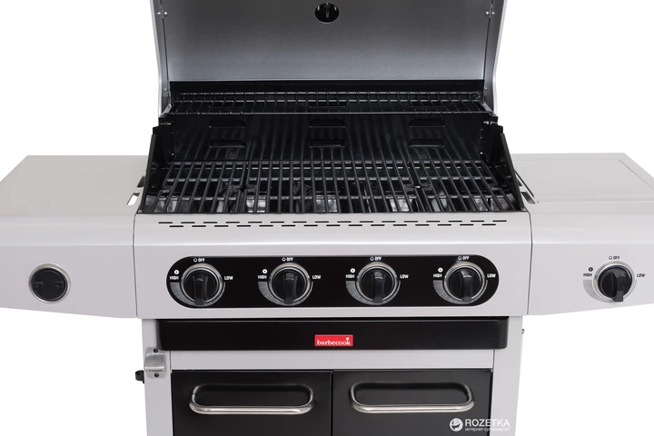 Гриль газовий Barbecook Siesta 412 Black (2239241020) - Фото 2 Гриль газовий Barbecook Siesta 412 Black (2239241020) - зображення 2