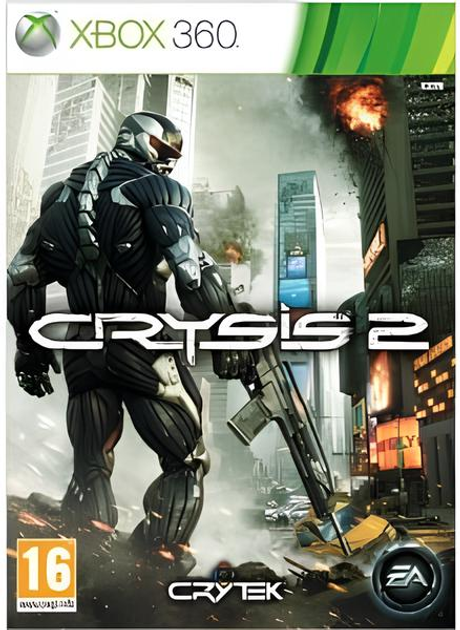 Gra Xbox 360 Crysis 2 (Blu-ray płyta) (5030945104186) - obraz 1