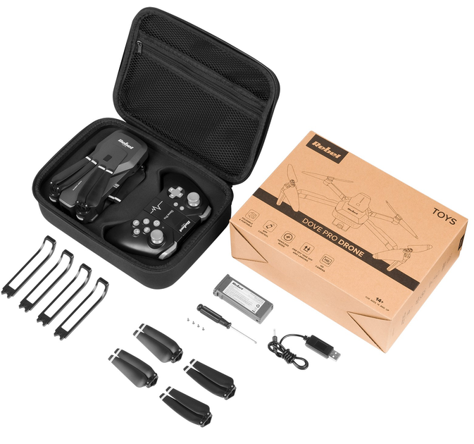 Квадрокоптер Rebel DOVE PRO ZAB0119 Чорний (5901890096171) - зображення 5