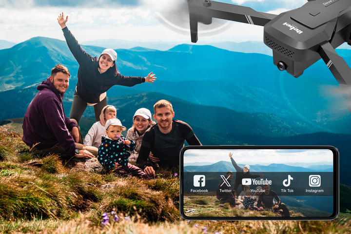 Квадрокоптер Rebel DOVE PRO ZAB0119 Чорний (5901890096171) - зображення 13