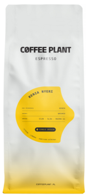 Kawa ziarnista Coffee Plant Kenia Nyeri Espresso 1 kg (5904800242354) - obraz 1