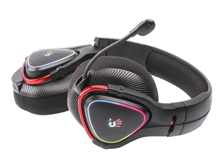 Комп'ютерна гарнітура A4Tech Bloody MR710 Black - изображение 4