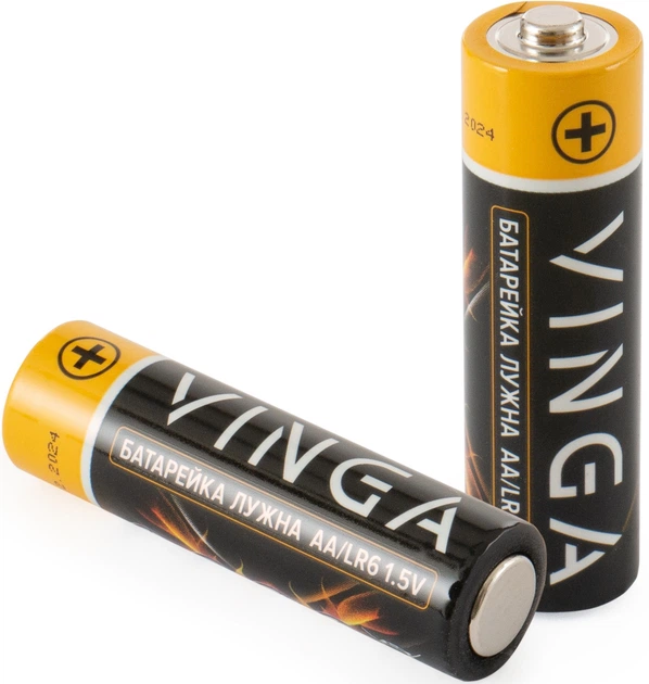 Батарейки Vinga Alkaline AA LR6 12 шт (VJABAA12) - Фото 4 Батарейки Vinga Alkaline AA LR6 12 шт (VJABAA12) - зображення 4