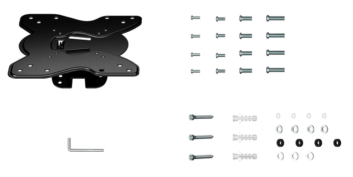 Uchwyt do telewizora Standard 23-42" 25 kg KMA20-220 (4772013028871) - obraz 4