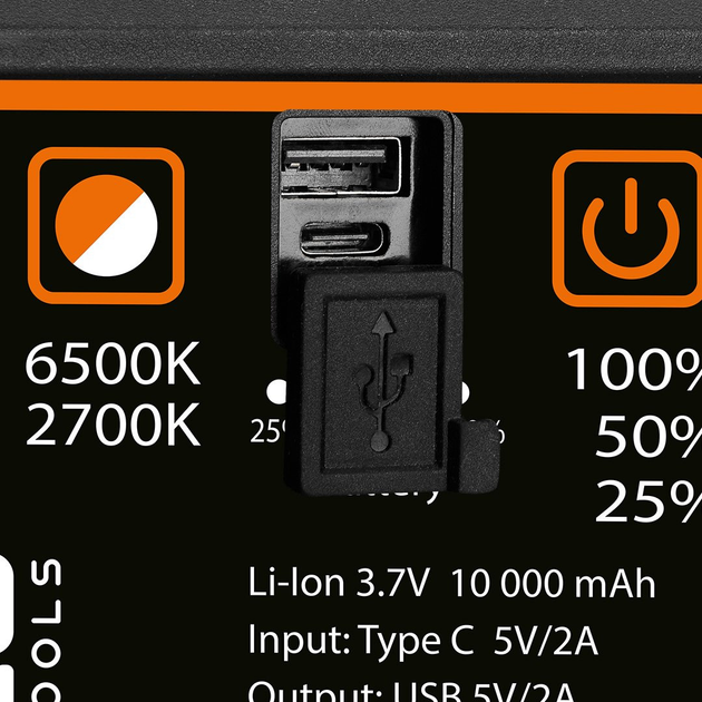Reflektor teleskopowy NEO TOOL 99-124 3000 lm (5906692019526) - obraz 10