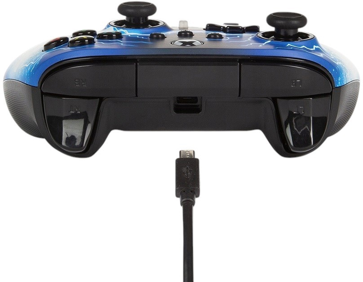 Kontroler PowerA Xbox Series X Enhanced Wired Controller - Arc Lightning (0617885026898) - obraz 5