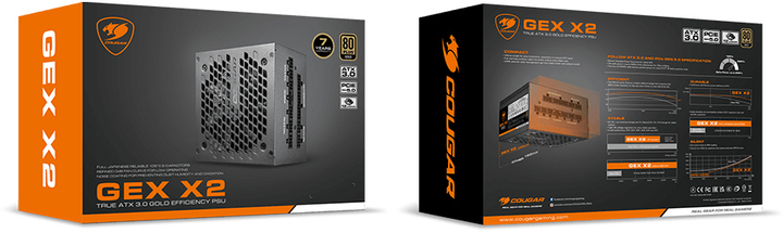 Zasilacz Cougar GEX X2 1000 W 80 Plus Gold (4710483775444) - obraz 6