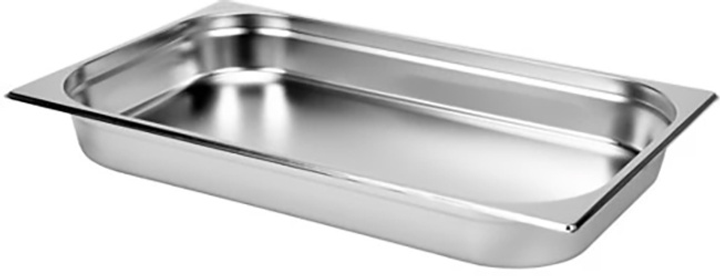 Pojemnik gastronomiczny Yato GN 1/1 stal nierdzewna 53x32.5x6.5 cm (5906083860928) - obraz 1