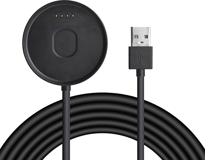 Kabel AKYGA do ładowania Mobvoi Ticwatch S2 / Ticwatch E2 1 m Black (AK-SW-57) - obraz 3