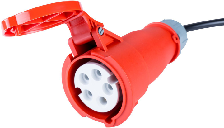 Адаптер для зарядки електромобіля Akyga CEE 7/7 на 5pin 16A 0.5 м (AK-SC-E06) - зображення 3