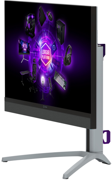 Монітор 27" Lorgar 27MP1 (LRG-27MP1U160-GY) - зображення 4