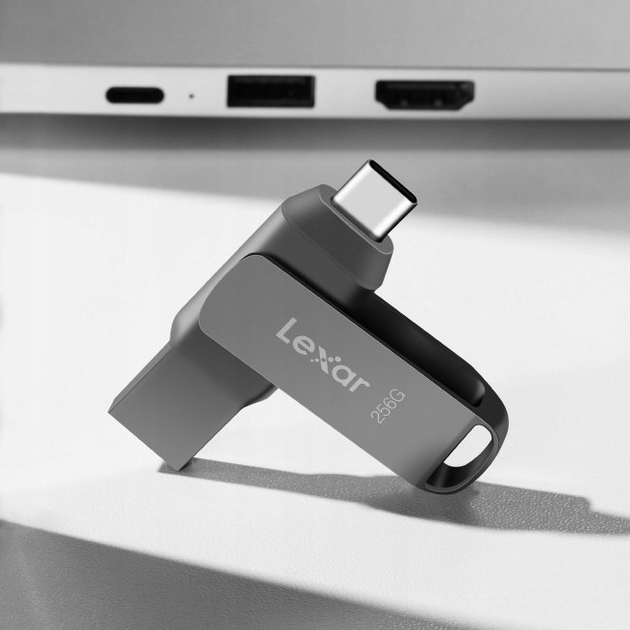 Флеш пам'ять Lexar JumpDrive Dual Drive D400 64GB USB 3.2 Type-C (LJDD400064G-BNQNG) - зображення 9