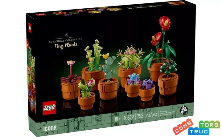 Конструктор Лего Иконс Миниатюрные Растение Lego Icons Mini Plants 10329 - изображение 5