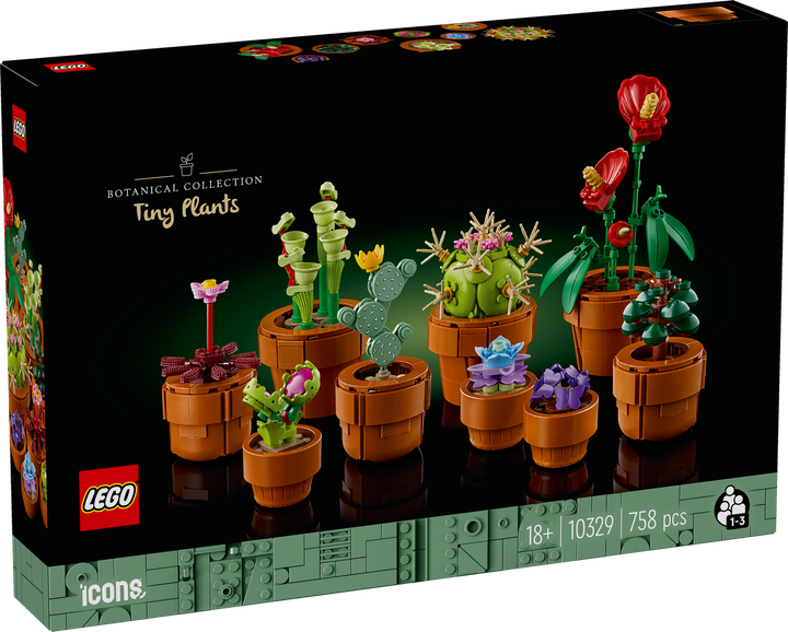 Конструктор Лего Иконс Миниатюрные Растение Lego Icons Mini Plants 10329 - изображение 9
