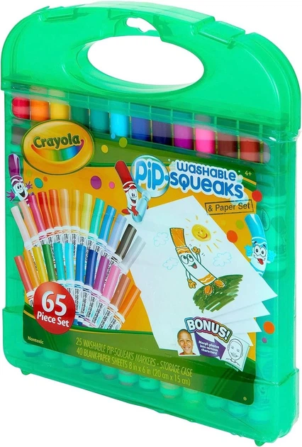Набір фломастерів Crayola Pip Squeaks Washable Mini Markers 25шт 045227 - зображення 12