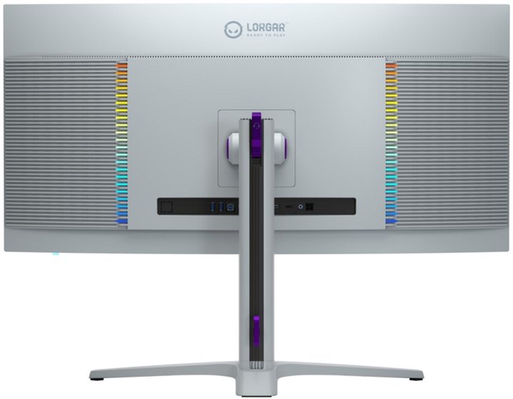 Monitor 27" Lorgar 34MP1 (LRG-34MP1W180C-GY) - obraz 5